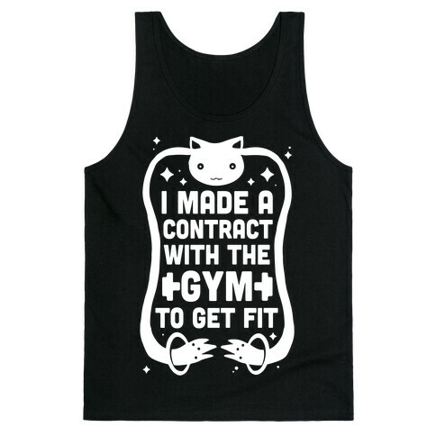 I Made A Contract With The Gym To Get Fit Tank Top