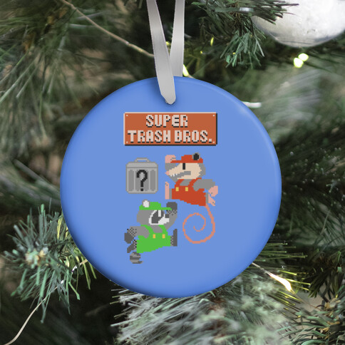 Super Trash Bros Ornament