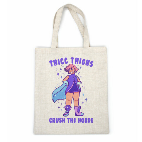 Thicc Thighs Crush The Horde Casual Tote