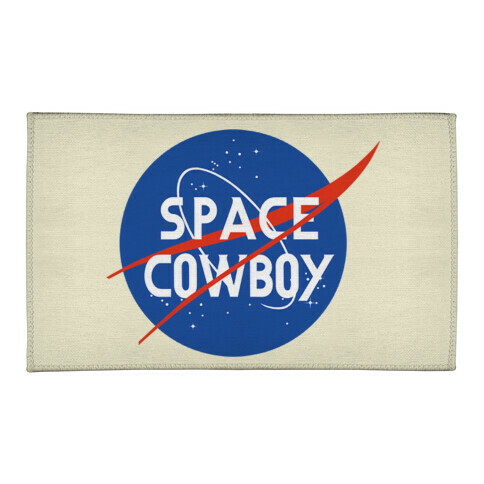 Space Cowboy Parody Welcome Mat