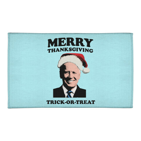 Merry Thanksgiving, Trick or Treat Welcome Mat