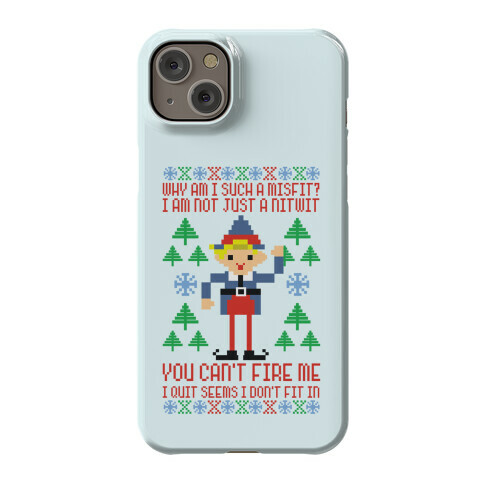 Why am I Such a Misfit I Am Not Just a Nitwit Phone Case