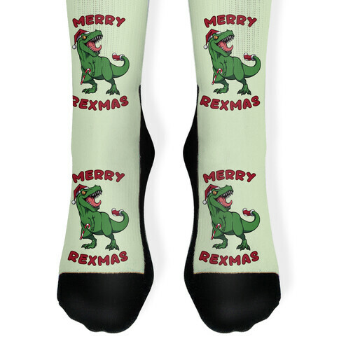 Merry Rexmas Sock
