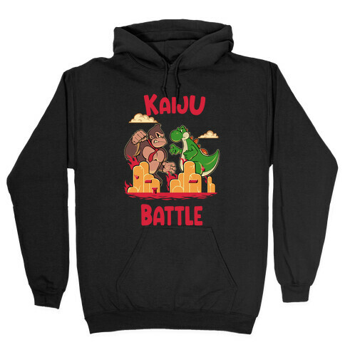 Kaiju Battle Hooded Sweatshirt