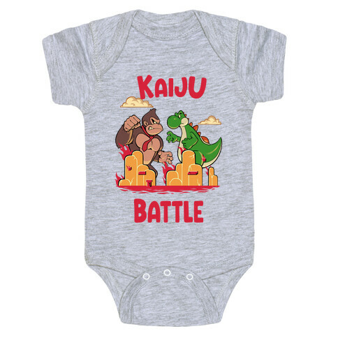 Kaiju Battle Baby One-Piece