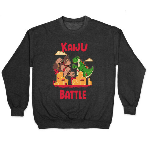 Kaiju Battle Pullover