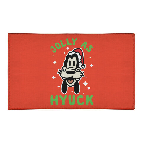 Jolly As Hyuck Goofy Parody Welcome Mat