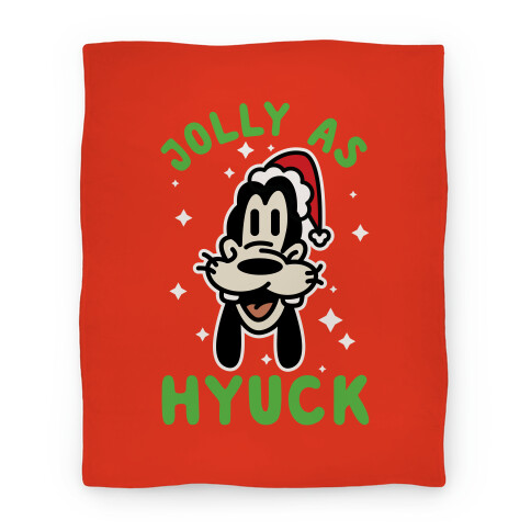 Jolly As Hyuck Goofy Parody Blanket