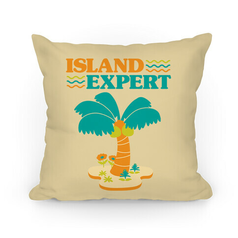 Island Expert (Animal Crossing) Pillow