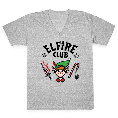 Elfire Club V-Neck Tee Shirt