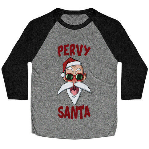 Pervy Santa Baseball Tee