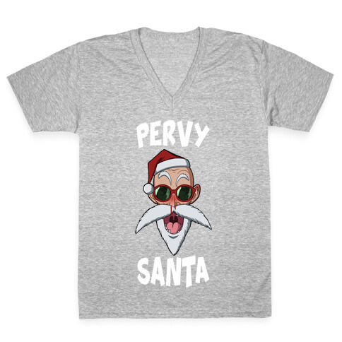 Pervy Santa V-Neck Tee Shirt