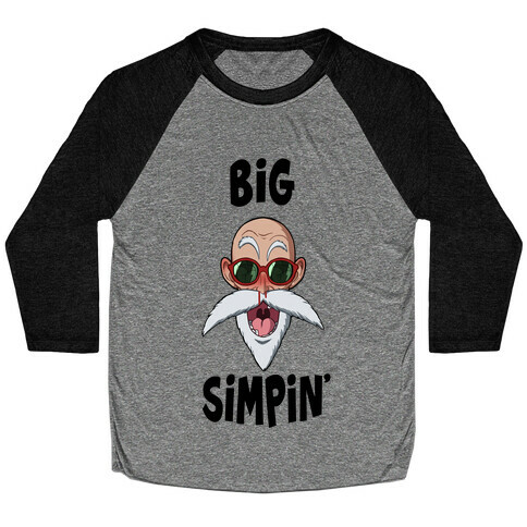 Big Simpin'  Baseball Tee