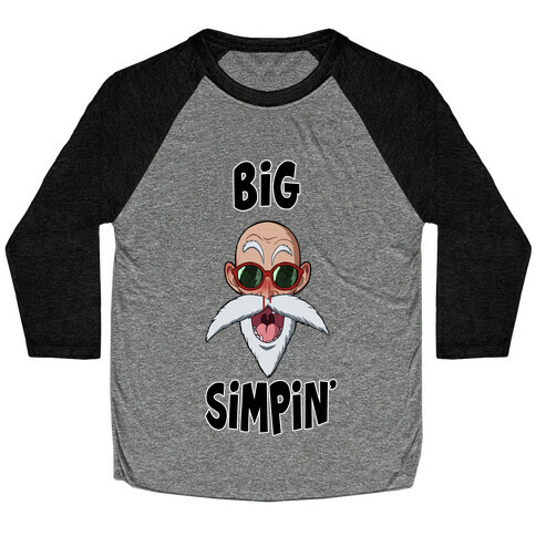 Big Simpin'  Baseball Tee