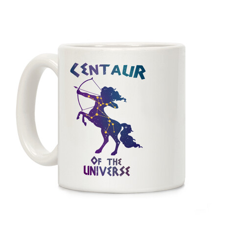 Centaur Of The Universe: Constellation  Coffee Mug