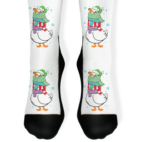 Scarf Duck Sock