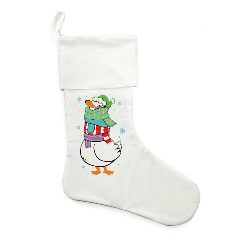 Scarf Duck Stocking