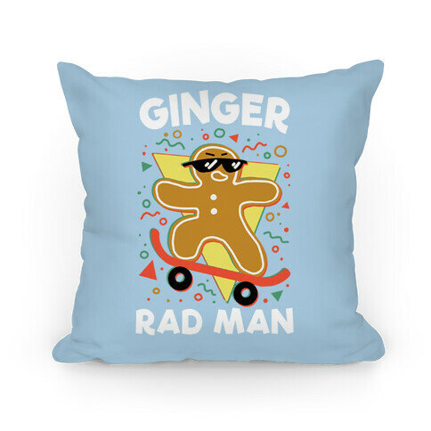 Ginger Rad Man Pillow