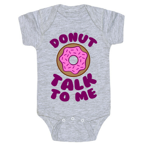 Donut Talk To Me Baby One-Piece