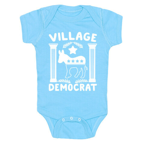 Village Democrat Baby One-Piece