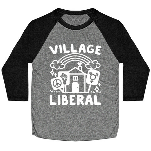 Village Liberal Baseball Tee
