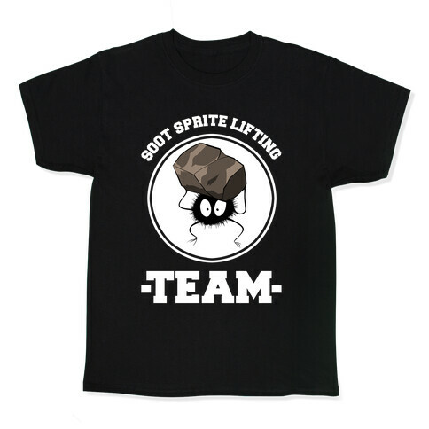 Soot Sprite Lifting Team Kids T-Shirt