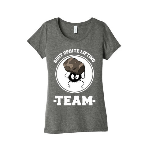 Soot Sprite Lifting Team Womens T-Shirt