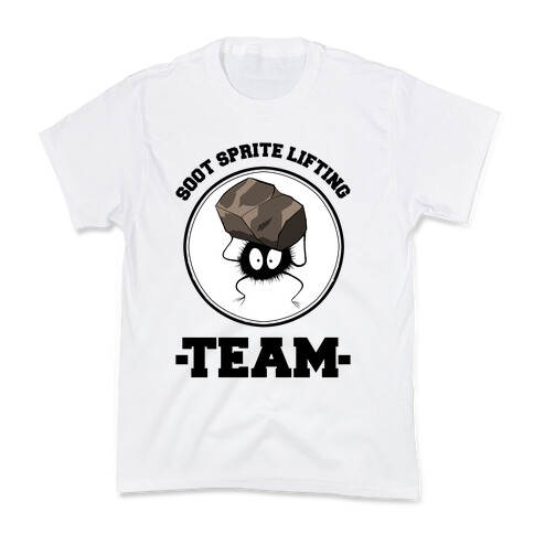 Soot Sprite Lifting Team Kids T-Shirt