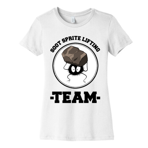 Soot Sprite Lifting Team Womens T-Shirt