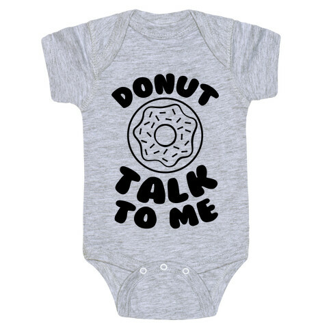 Donut Talk To Me Baby One-Piece