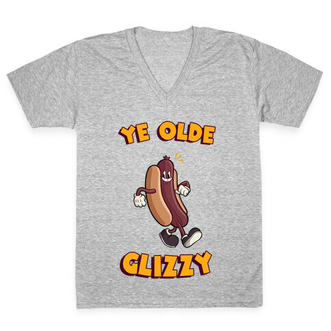 Ye Olde Glizzy V-Neck Tee Shirt