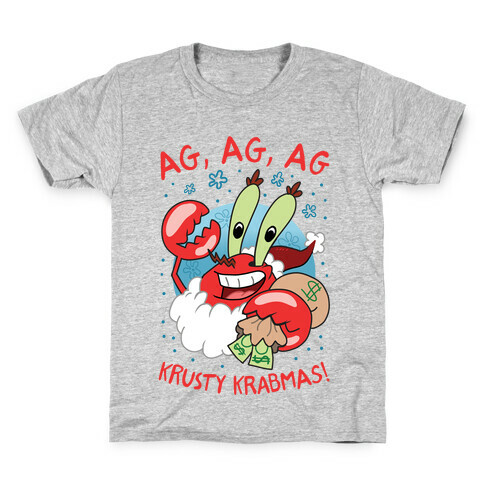 Krusty Krabmas!  Kids T-Shirt