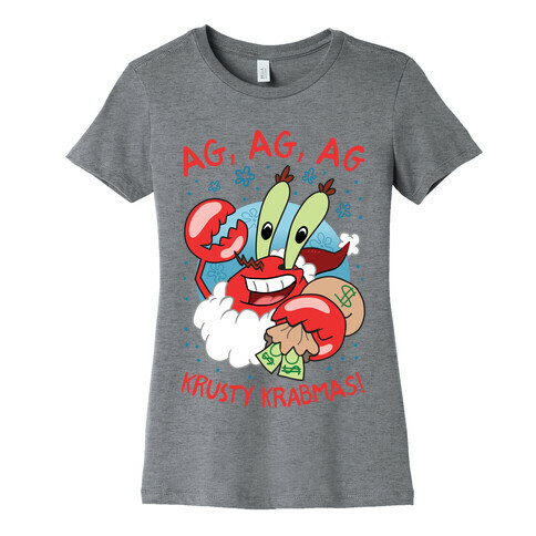 Krusty Krabmas!  Womens T-Shirt