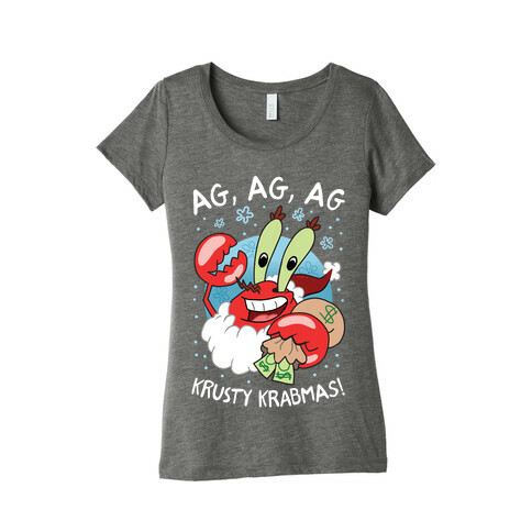 Krusty Krabmas!  Womens T-Shirt