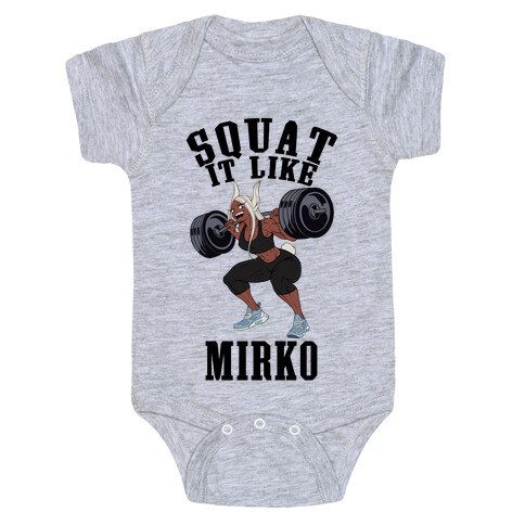 Squat It Like Mirko Baby One-Piece