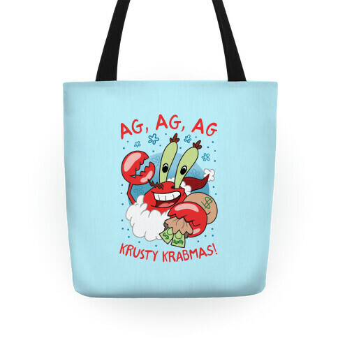 Krusty Krabmas!  Tote