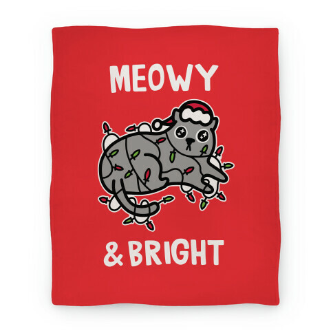 Meowy & Bright Blanket