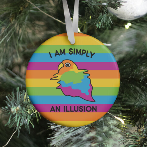 Bird Illusion Ornament