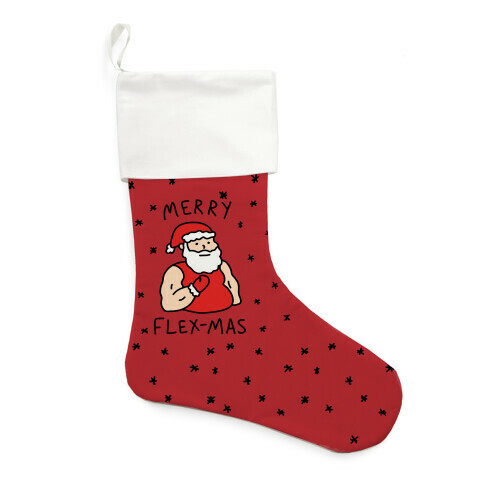 Merry Flex-mas Stocking