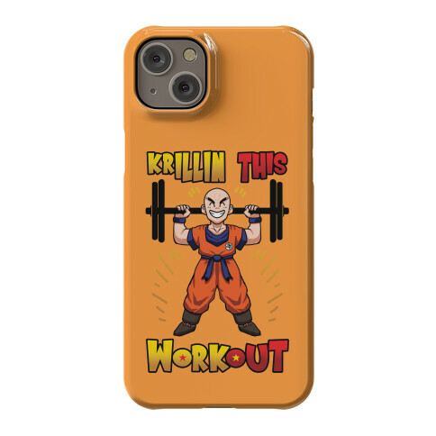 Krillin This Workout Phone Case