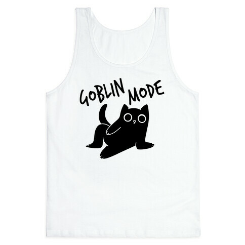 Goblin Mode Cat Tank Top