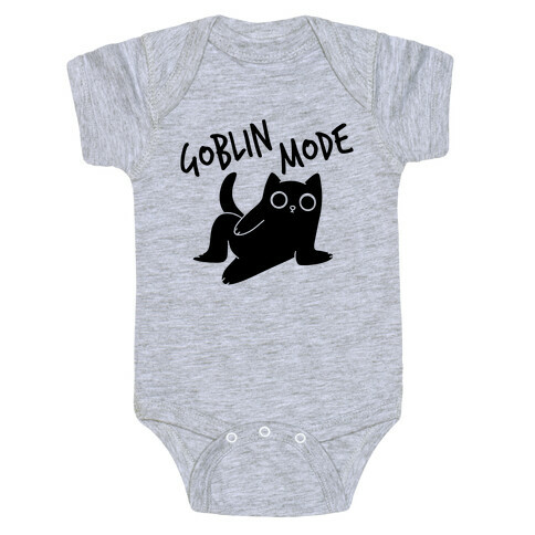 Goblin Mode Cat Baby One-Piece
