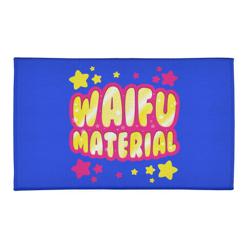 Waifu Material Welcome Mat