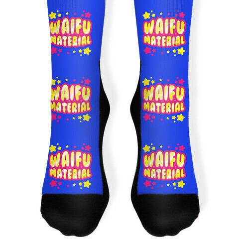 Waifu Material Sock