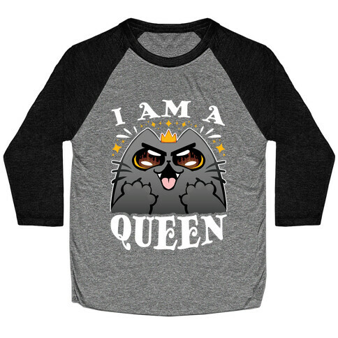 I Am A Queen Baseball Tee