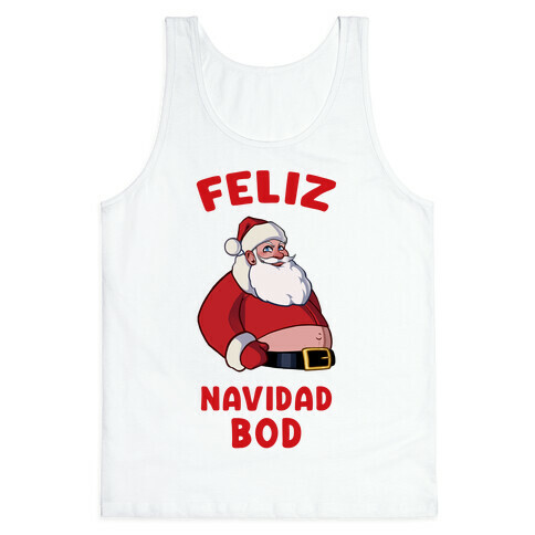 Feliz Navidad Bod Tank Top