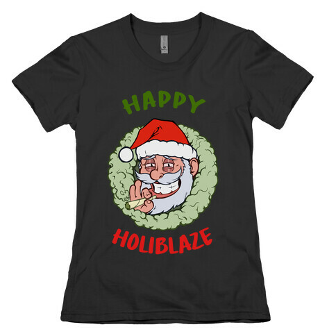 Happy Holiblaze Womens T-Shirt