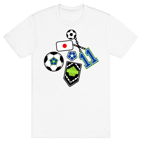 Football Anime Pattern T-Shirt