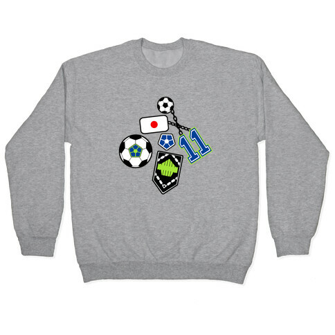 Football Anime Pattern Pullover