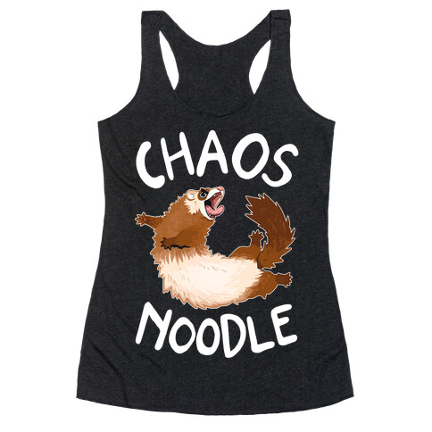 Chaos Noodle Racerback Tank Top